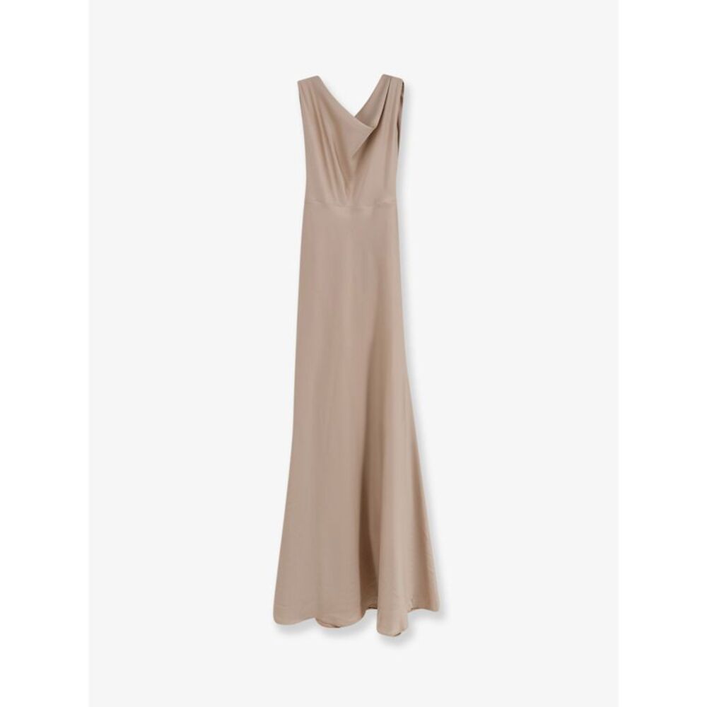 Actualee Women Satin Long Dress